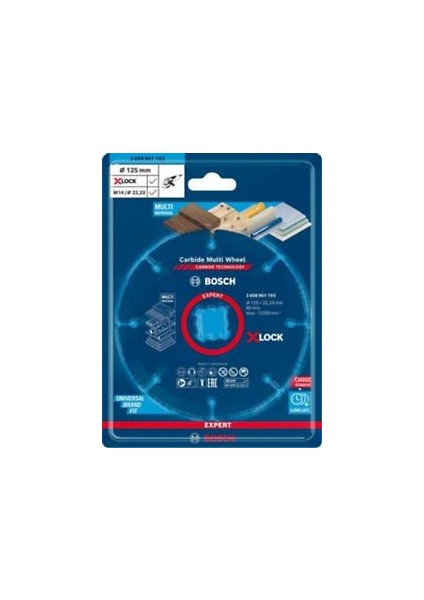 Expert X-Lock Cmw Kesme Diski 125 mm Carbide Multi Whell fiyatları