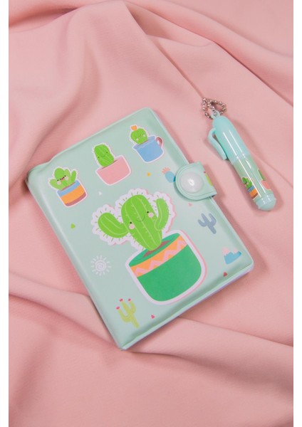 Kaktüs Defter ve Kalem Seti -Notebook -Defter fiyatları