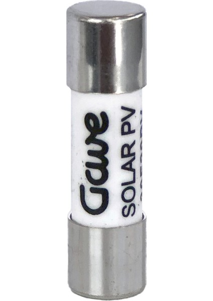Foto Voltaik 10X38 1000 Vdc Silindirik Sigorta Busonu Akım: 15 A Pv 10 Adet Marka: Gave