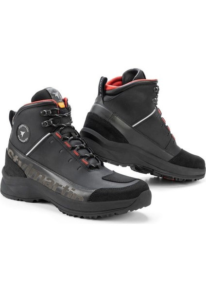 Vertigo Wp Black Anthracite Korumalı Motosiklet Ayakkabısı