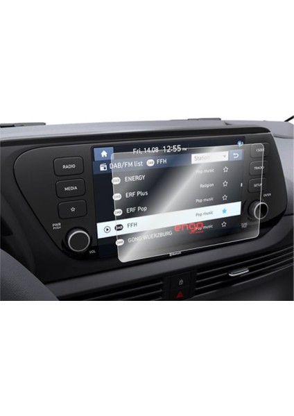 Hyundai Bayon 8 Inç Navigasyon Uyumlu Şeffaf Ekran Koruyucu 2021 2023