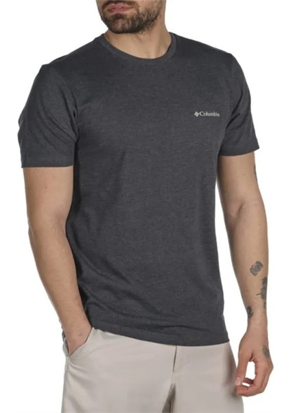 Csc Basic Logo™ Shirt Erkek Tişört Antrasit