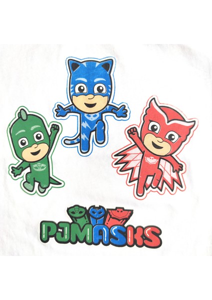 Pj Masks Baskılı Çocuk T-Shirt