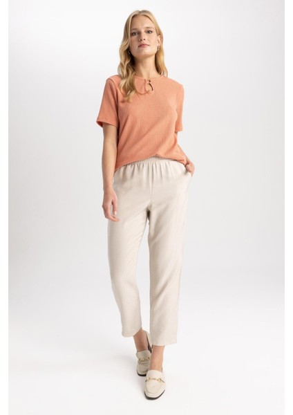 Jogger Cepli Kısa Paça Pantolon A5650AX23SM