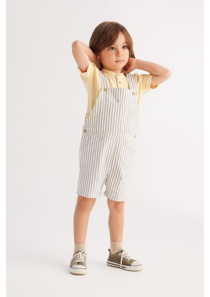 Erkek Bebek Çizgili Gabardin Tulum Z8861A223SM fiyatları