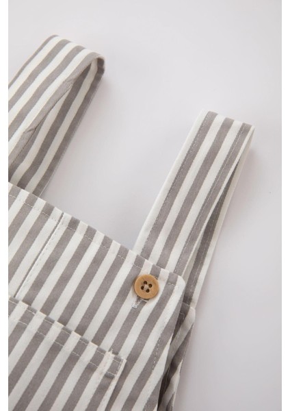 Erkek Bebek Çizgili Gabardin Tulum Z8861A223SM fırsatları