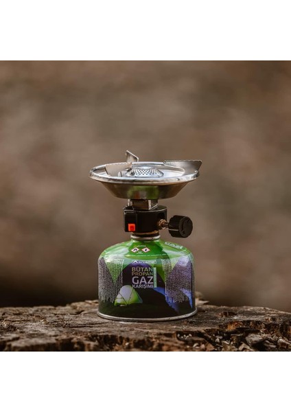 Siboplu Çakmaklı ve Rüzgarlıklı Kamp Ocak 230 Gram Tüplü modelleri