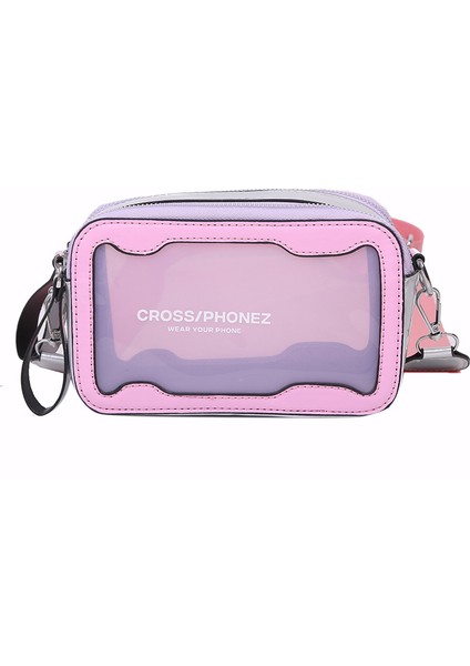 Jelly Bag Advanced Sense Şeffaf Messenger Çanta Omuz Çantası (Yurt Dışından)