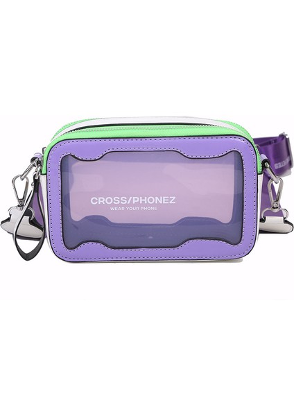 Jelly Bag Advanced Sense Şeffaf Messenger Çanta Omuz Çantası (Yurt Dışından)