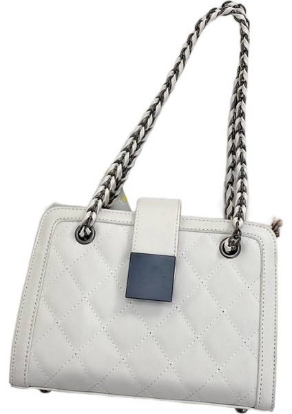 Eşkenar Dörtgen Işlemeli Iplik Küçük Çanta Moda Omuz Çantası Messenger Çanta (Yurt Dışından)
