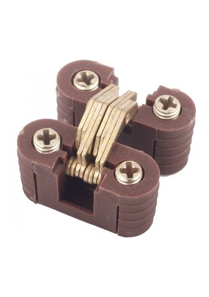 12 MM KAHVE OVAL MASA MENTEŞESİ