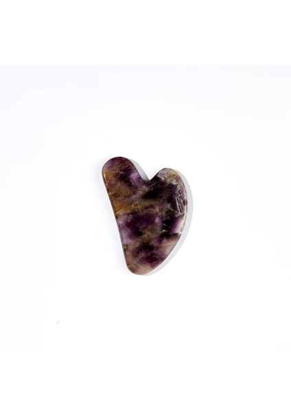 Amethyst Heart - Gua Sha