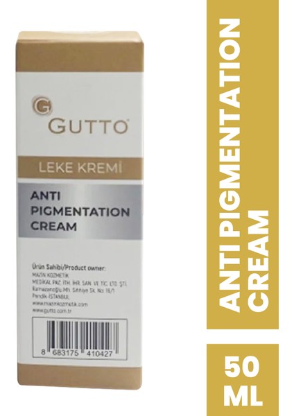 Anti Pigmentation Cream - Leke Kremi