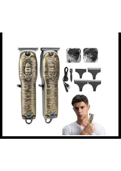 Kemei Berber Professional yeni Nesil tıraş Makinesi fırsatları