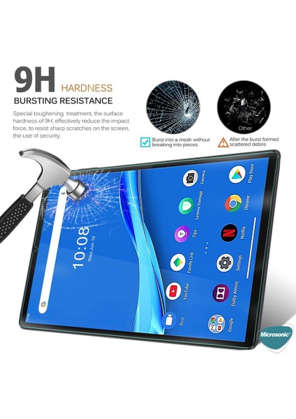 Xiaomi Redmi Pad Tempered Glass Cam Ekran Koruyucu