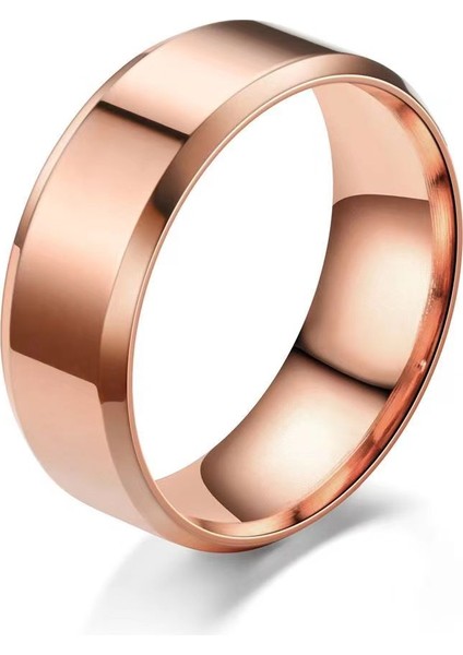 Erkek Yüzük Moda Titanyum Çelik Band Yüzük (Yurt Dışından)