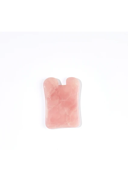 Rose Quartz Square - Gua Sha