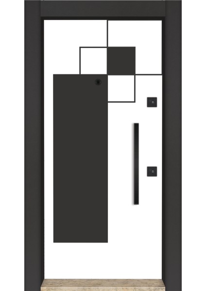 Daire Giriş Kapısı Çelik Kapı MN-1012