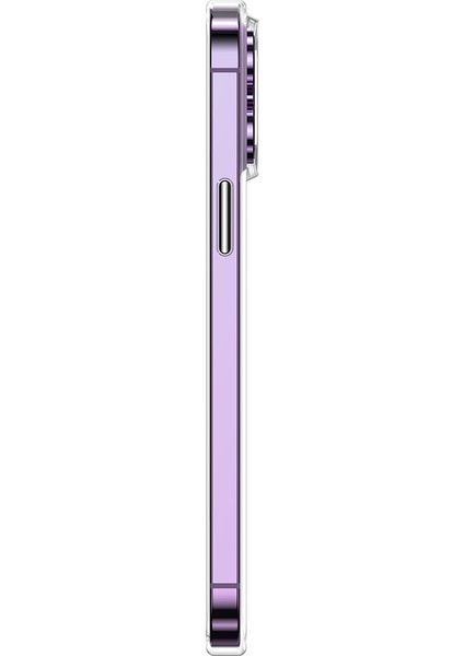 Apple iPhone 14 Pro Max Kılıf Magsafe Şarj Özellikli Transparan Sert Pc Wlons Pita Kapak