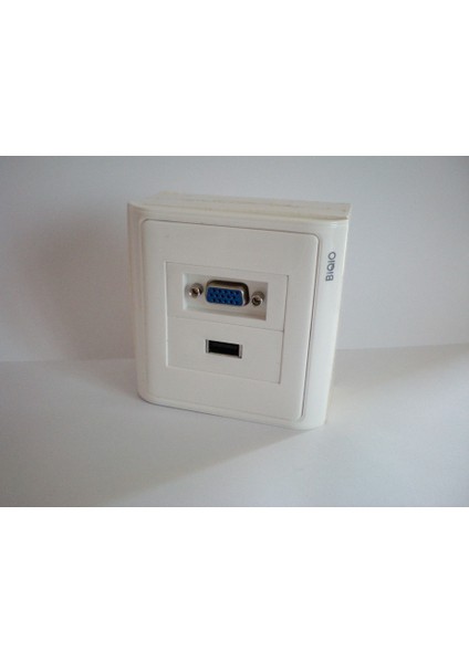 USB 2.0+Vga Sıva Üstü Duvar Prizi fiyatları