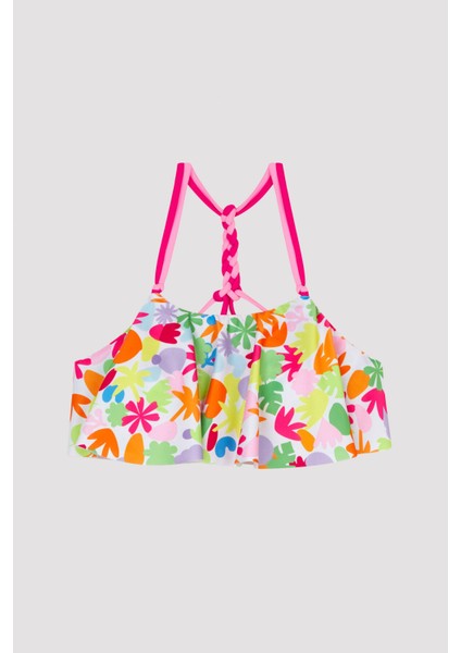 T. Crochet Detailed Bandeau Bikini Takımı fiyatları