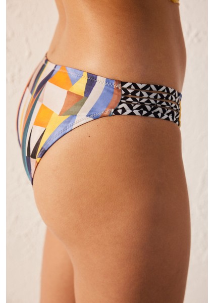 Zanzibar Chic Desenli Bikini Altı