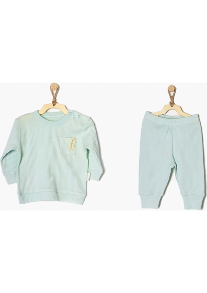 Bebek Takım 2 Li - Andywawa - Mint - 1-3 Ay