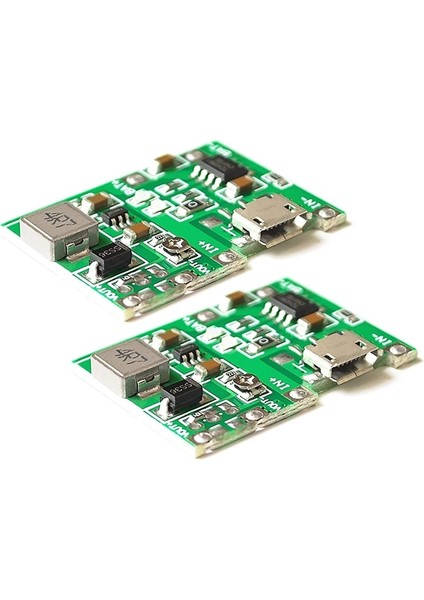 1s 3.7V 18650 Ayarlanabilir Şarj ve Yükseltme Modülü