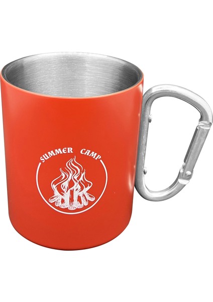 Karabinal Çelik Kupa Bardak