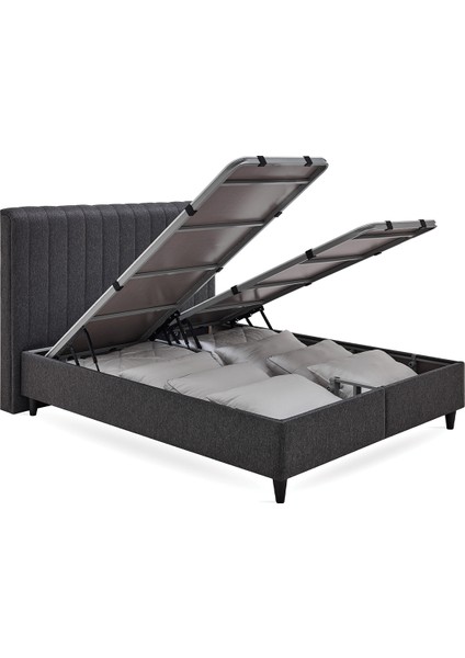 Bedding Lento Baza, Somni Başlık 2'li Set - Siyah fırsatları
