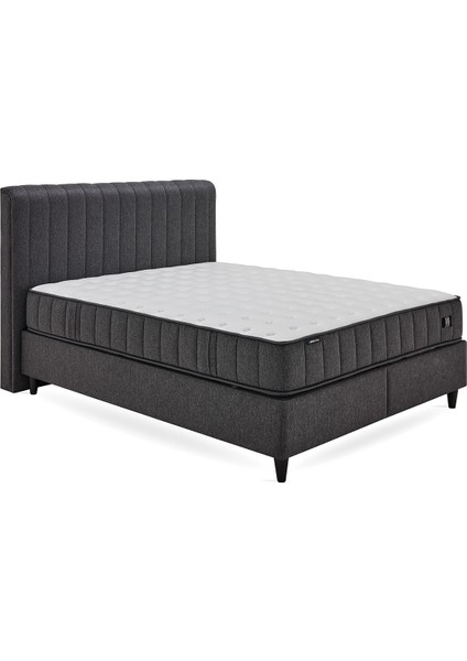 Bedding Ionic Energy Pro Yatak, Lento Baza, Somni Başlık 3'lü Set - Siyah