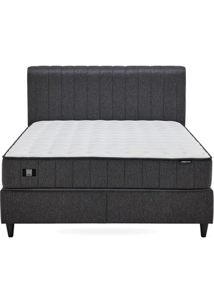 Bedding Ionic Energy Pro Yatak, Lento Baza, Somni Başlık 3'lü Set - Siyah