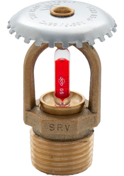 1/2'' Uprıght Yangın Sprinkler -Standart Tepkimeli (68 C,k5.6)