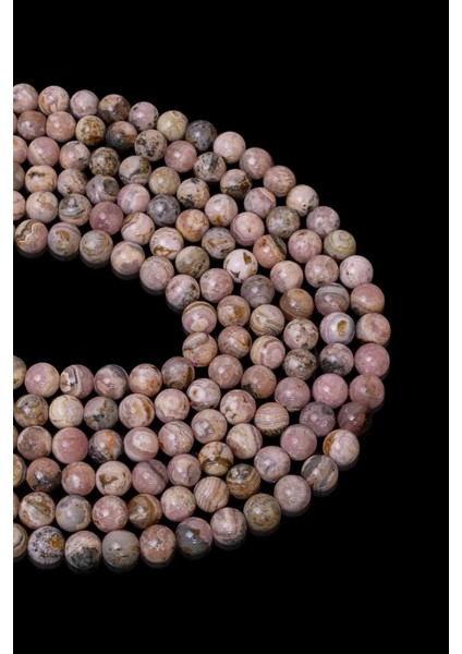5 mm Rodokrozit Taşı Dizi