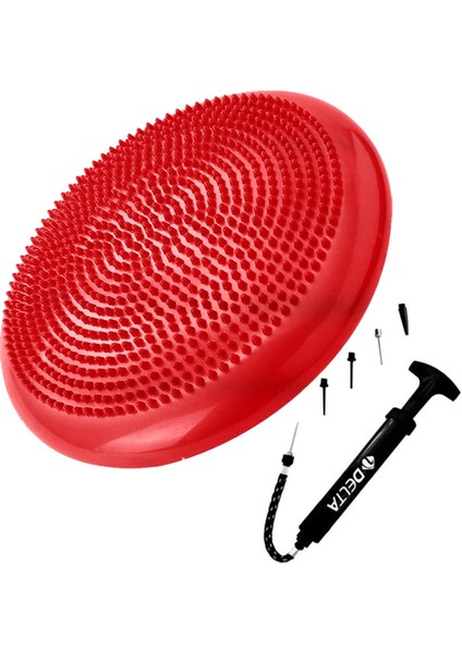 Denge Diski Balance Trainer Denge Topu Pilates Balans Disk Çift Yönlü Pompa