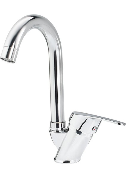 One-X Kısa Kuğu Lavabo Bataryası