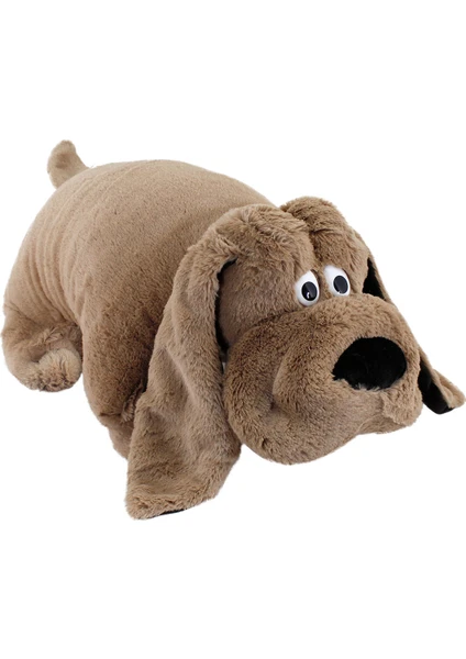 Neco Plush Buruşuk Köpek Katlanır Yastık Peluş