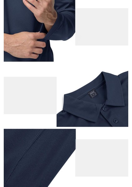 Erkek Jersey Golf Polo Gömlek Pike Performans Taktik Askeri Uzun Kollu T-Shirt fırsatları