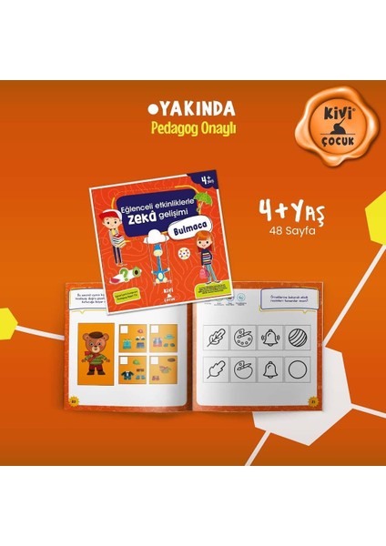 Eğlenceli Etkinliklerle Zeka Gelişimi - Bulmaca Kitap - Ayşen Oy