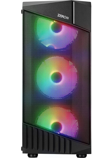 Montreal 4X120MM Rgb Fanlı Mesh Panel Mid-Tower Gaming Oyuncu Bilgisayar Kasası