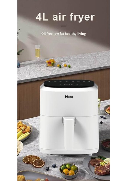 Miline Mi Line 4lt Airfryer Sıcak Hava Fritözü