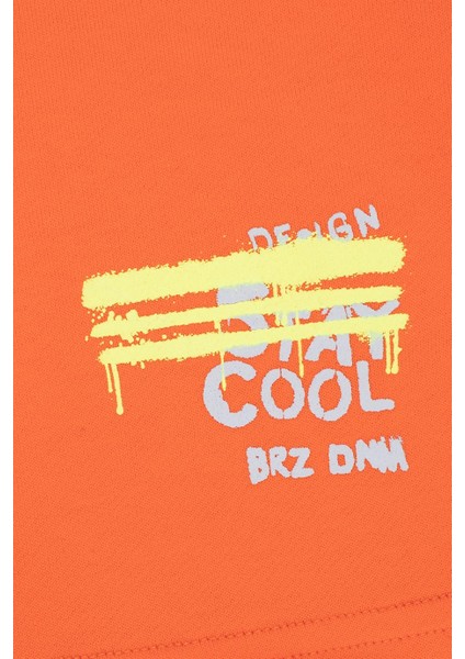 Baskılı Erkek Çocuk Şort