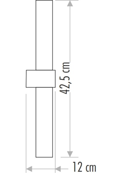 CT-5248 6W 3200K Günışığı Saka LED Aplik