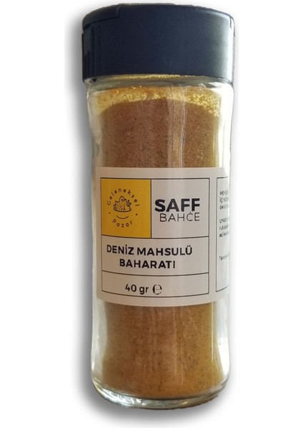 Saff Bahçe Deniz Mahsülü Baharatı 40 gr