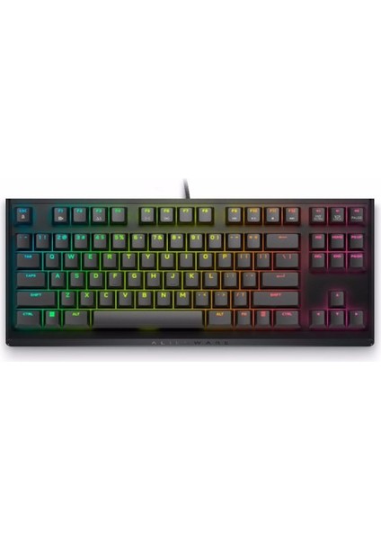 Alienware AW420K Tkl Rgb Cherry Mx Red Switch Ingilizce Mekanik Kablolu Gaming Klavye