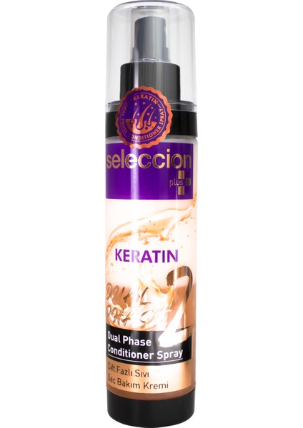 Çift Fazlı Sıvı Saç Kremi 150 ml Keratin