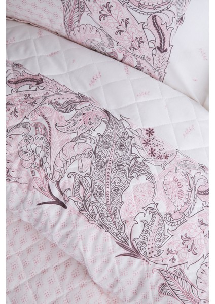 Grace Pink Çift Kişilik %100 Pamuk Pike Takımı