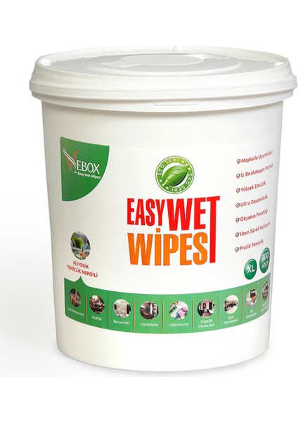 Easy Wet Wipes Islak Kova Mendil 300'LÜ