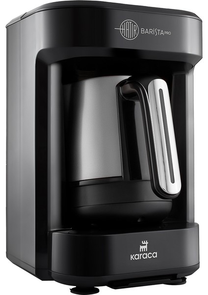 Hatır Barista Pro Konuşan Cappuccino ve Türk Kahve Makinesi Silver fırsatları