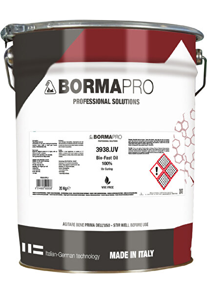 Borma Wachs Biofast Uv Oil Voc Free Matt - Uv Kurumalı Mat Ahşap Yağı